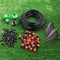 25m Hose DIY Adjustable Drip Irrigation Kit Controller System Garden