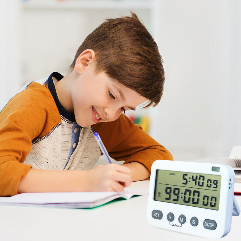 YS-218 Digital Sleep Stopwatch Kitchen Count Up Countdown Timer for Cooking