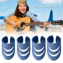 4pcs Finger Cover Colorful Finger Picks for Ukulele Electric Acoustic Guita