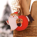 Party Christmas Tree Decor Hanging Decoration Navidad Decor Wooden Pendants