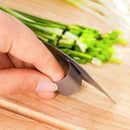 Kitchen Finger Hand Protector Guard Steel Chop Tool U9Z3 F1X7 Cook Slice Z2J8