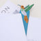 #A DIY Special Shaped Diamond Painting Leather Bookmark Creative Tassel Book M