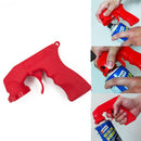 Spray Adapter Paint Care Aerosol Spray Gun Handle with Full Grip Trigger To