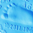 20g Baby Care Hand Foot Inkpad Soft Clay Washless Footprint Mud (Blue) Newly