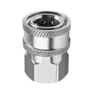 3pcs/set Stainless Steel 3/8 Quick Connect to 3/8 NPT Pressure Washer Adapters
