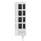 USB Hub 480Mbps Multi USB 2.0 Adapter 4 Port Expander Splitter (White)