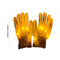 #A LED Hand Bone Glowing Gloves Halloween Colorful Glow In The Dark Skeleton Mit