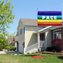 Peace Flag, Rainbow Flag, Vivid Colors Without Flagpole f? Interior - and