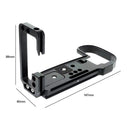 Quick Release L Plate for Canon EOS R5 R6 Camera Hand Grip Holder (Black) Newly