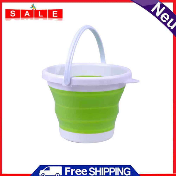 Collapsible Bucket Folding Water Container Home Outdoor Fishing Car Wash Basin