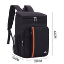 #A Thermal Backpack 18L Large Capacity Waterproof Picnic Refrigerator Cooler Bag