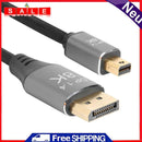 B0305 8K/60Hz Mini DP to DP Cable DisplayPort 1.4 Adapter Cord for Computer TV