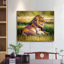 Paint By Numbers for Kids Adults Beginner Lion and Lamb DIY Acrylic Painting Kit