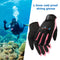 #A 1.5mm Neoprene Diving Gloves Anti Slip Cold-proof Wetsuit Gloves for Women Me