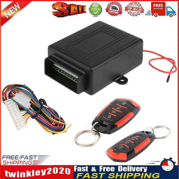 Car Auto Remote Central Door Lock Kit Keyless Entry Alarm System 402/T111 Newly
