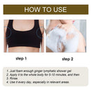 10ml Shower Gel Ginger Body Wash Moisturizing Removes Lymph (Box Storage)