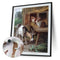 Goat Rabbit Oil Paint By Numbers Kit DIY Acrylic Painting on Canvas (B1481)