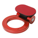 Decorative Car Trailer Hook Racing Ring Style Bumper Towing Hook (Red) Newly