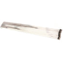 100PCS 4.6x300mm Stainless Steel Exhaust Wrap Coated Locking Cable Zip Ties