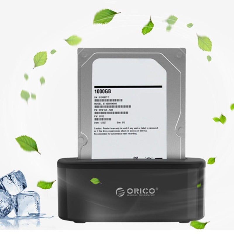ORICO 6218US3 2.5in 3.5in USB 3.0 SATA Hard Drive Dock SSD Docking Station