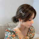 Rhinestone Scissors Hair Clip Women Barrettes Hairpin Girls Hairgrips Headwea