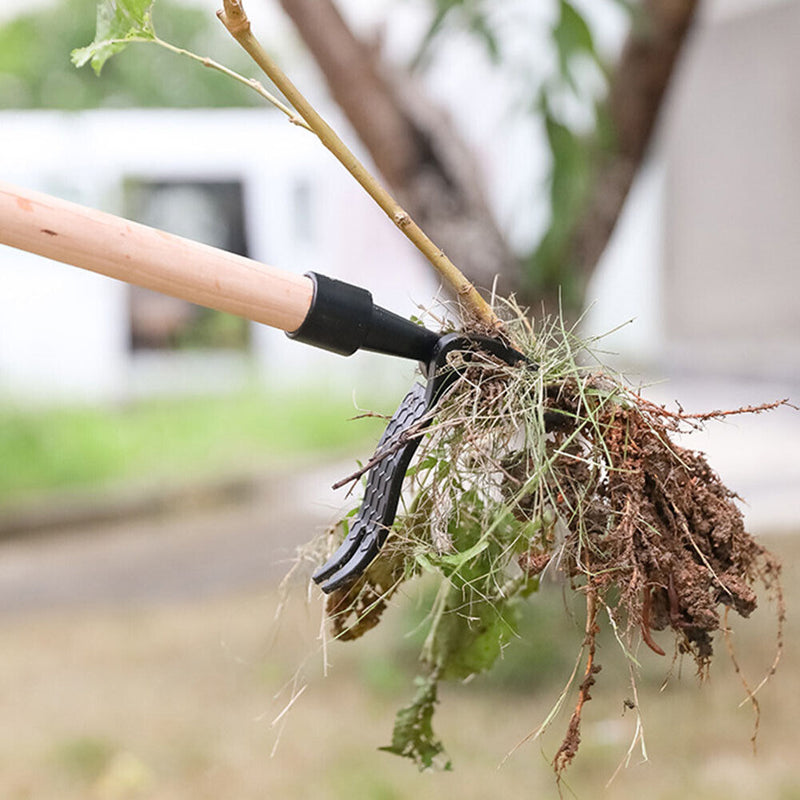 Outdoor Garden Weed Puller Gardening Digging Weeder Head Landscaping Lawn Supply
