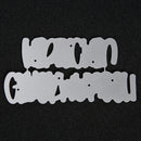 German Words Metal Embossing Cutting Dies DIY Scrapbooking Card (H3405)
