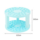 Eyebrow Pencil Holder Multipurpose Desk Cosmetic Storage Large Capacity Plast