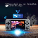 RG351M Video Game Console Retro Handheld Pocket 2000 Games Player +bag