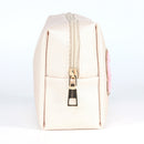 Cosmetic Bag Pu Leather Makeup Pouch Portable Travel Organizer Zipper for Tra