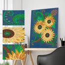 Mosaic Special Shaped DIY 5D Flowers Diamond Painting Drawing Kit for Wall Decor