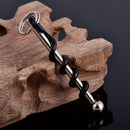 Steel Portable Keyring Twist Stick Red Wine Bottle Opener Corkscrew Cork Puller