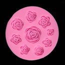 Rose Flower Fondant Cake Chocolate Baking Sugarcraft Mould Tool