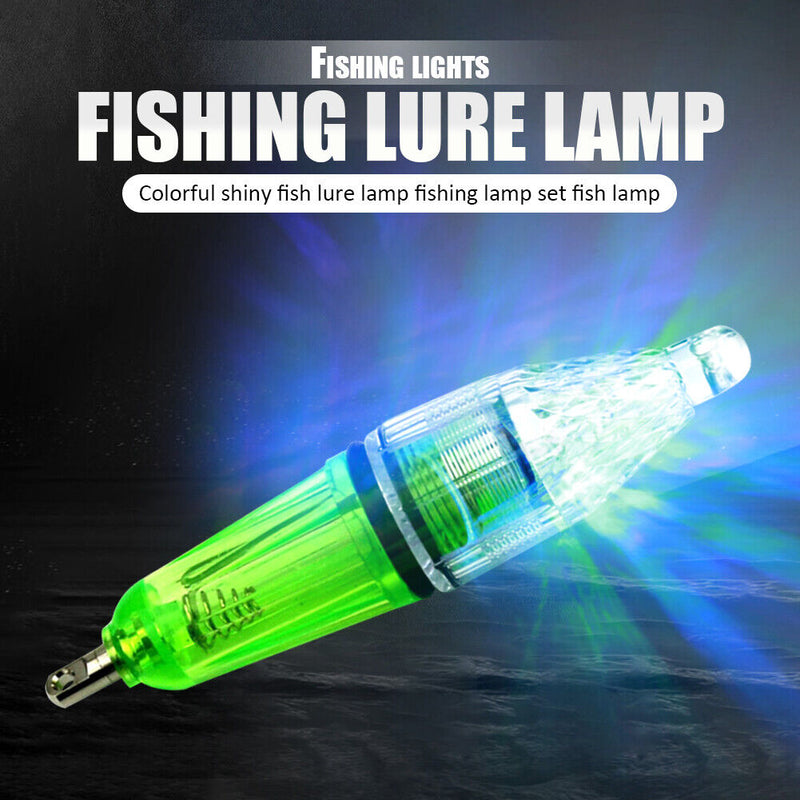LED Fishing Light Waterproof Deep Underwater Attracting Squid Night Fishing