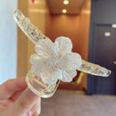 Hairpins Non Slip Flowers Hair Claws Jaw Grip Styling Accessories Hair Clips