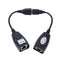 USB to RJ45 Extender USB 2.0 Extension Extender Adapter up to 150ft