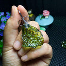 Energy Stone Necklace Pendant Torque Jewelry Moldavite Mineral Crystal A1P9