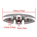 Steel Cleat Tie Hardware Folding Cleats Bollard Deck Line Rope Boat Yacht Dock