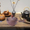 Portable Chinese Gongfu Kung Fu Tea Set Rotating Ceramic Teapot Teaware (D)