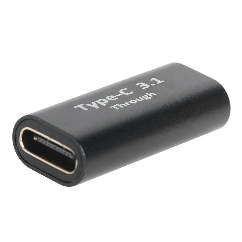 USB Type C to USB Type C Adapter 10Gbps 100W PD Female to Female Converter
