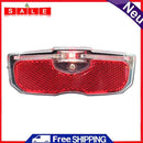 LED MTB Bike Luggage Rack Reflective Light Warning Reflector Cycling Accessories
