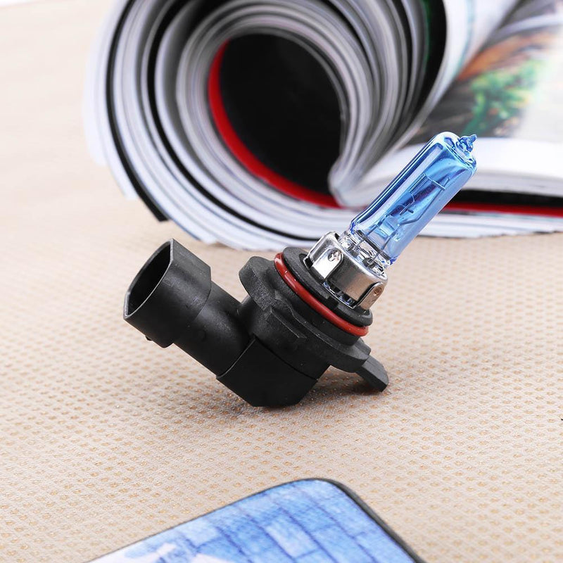 1pc 9012 55W 6500K 12V Xenon Ultra White Car Headlight Halogen Lamp Bulb