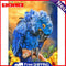 40x50cm Macaw Painting By Numbers DIY Canvas Picture Hand Painted Home Decor