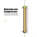 30x Metal Double Core Seat Soft Hose Pipe Carp Fishing Tackle Tool (17mm)