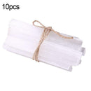10Pcs Large Selenite Crystal Wands Sticks Crystal Cleaning Protection - F5G8