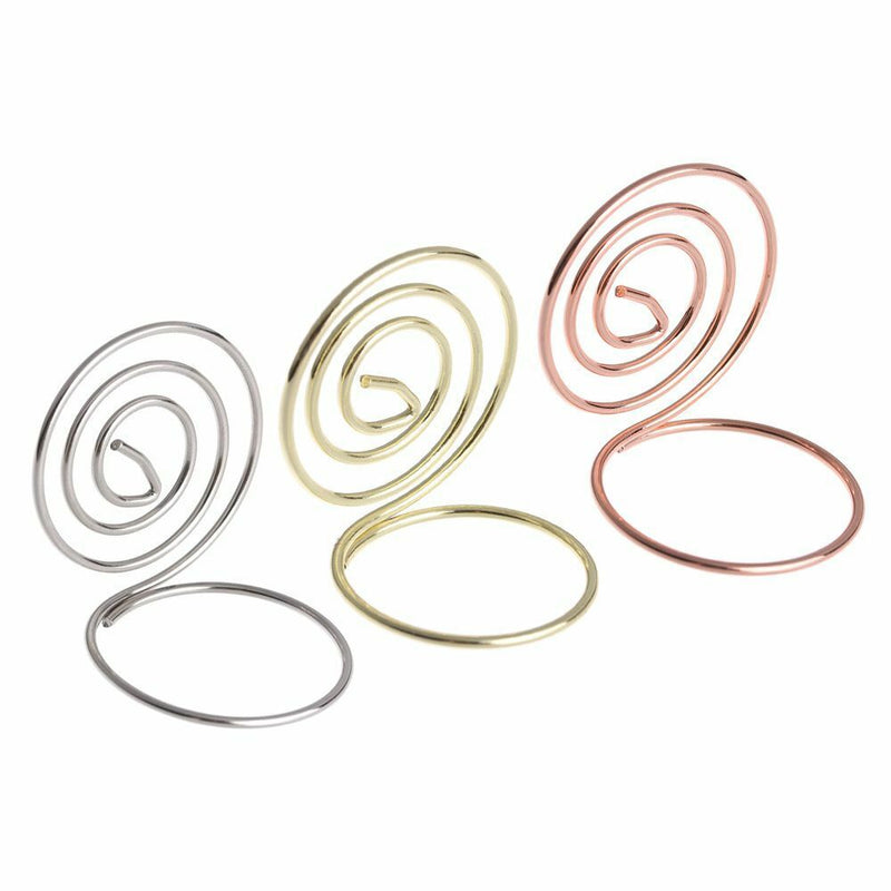 Desktop Decoration Clamps Stand Table Numbers Holder Photos Clips Place Card