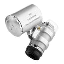Zoom Tool Jeweler Trendy Pocket 60x Mini Magnifier Loupe LED Light Handheld