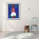 5D DIY Diamond Painting Red Gnome Full Round Mosaic Christmas Decorative Dr