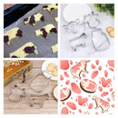 Baking Cow Head Shaped Milk Bottle Shaped Cookie Cutter Cow Cookie Cutter Set