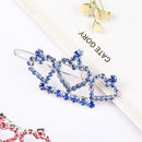 Alloy Rhinestone Shiny Dog Hairpin Pet Supplies Cat Hair Grooming Hair Clip